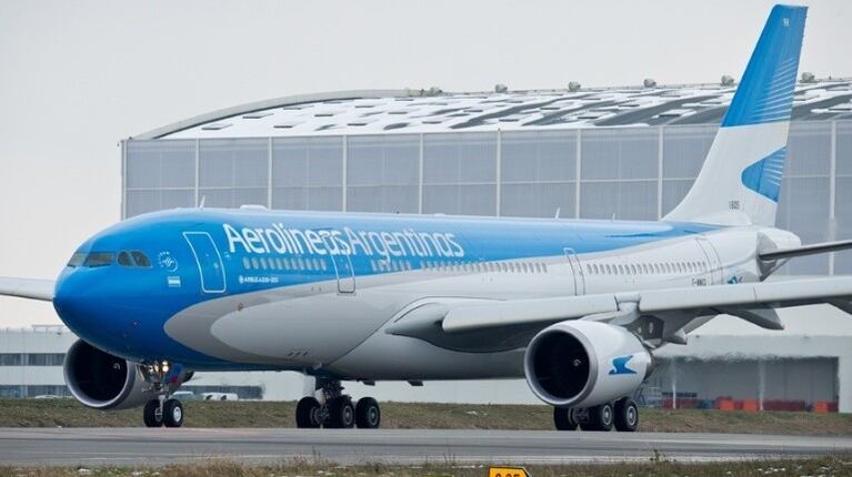 Aerolíneas Argentinas firma convenio con tarjeta de asistencia al viajero para cobertura de Covid-19. Foto: DPA.