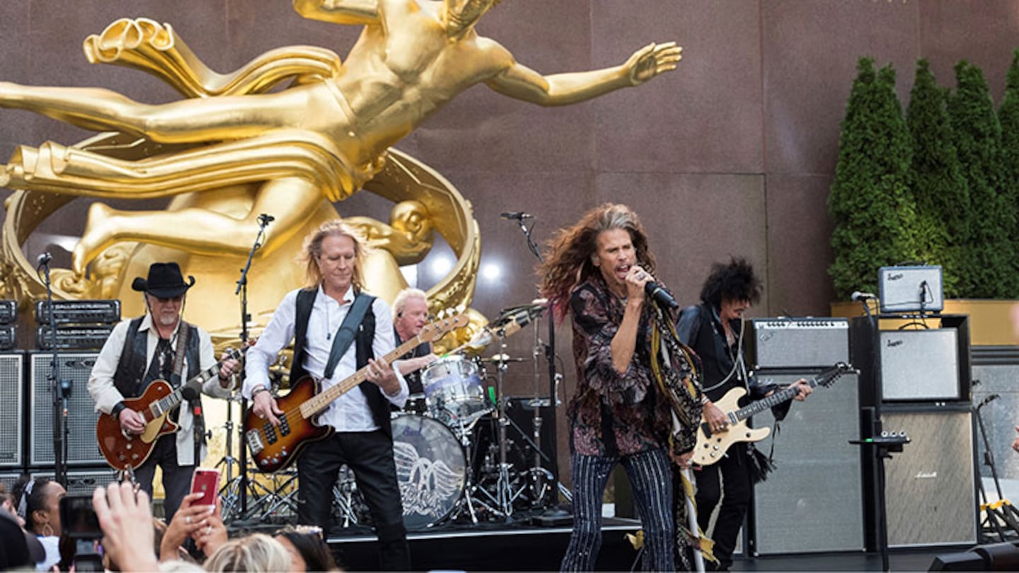 Aerosmith anunció su residencia musical en Las Vegas. (Foto: AP)