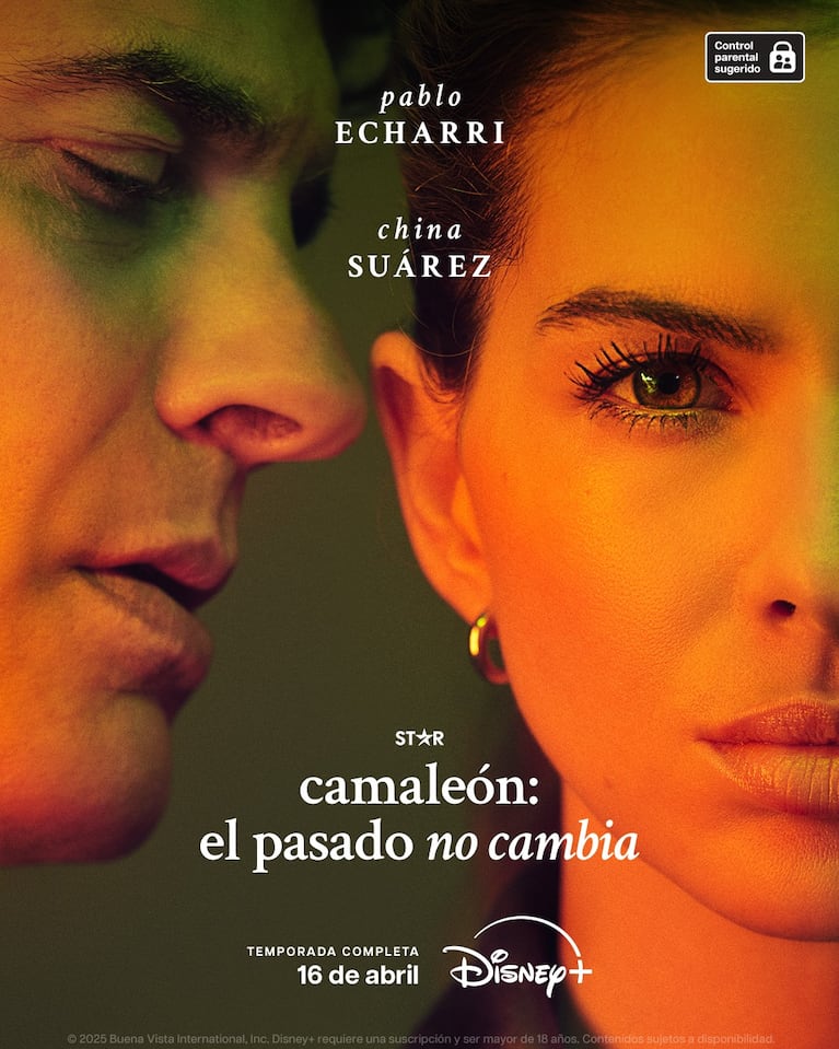 Afiche de Camaleón: el pasado no cambia. Foto: Disney +