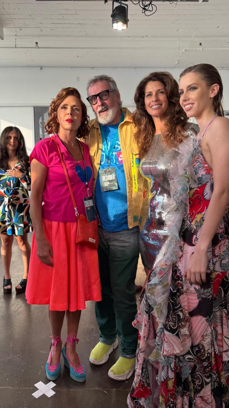 Agatha Ruiz de la Prada, Malena Terra, Analía Maiorana y Benito Fernández