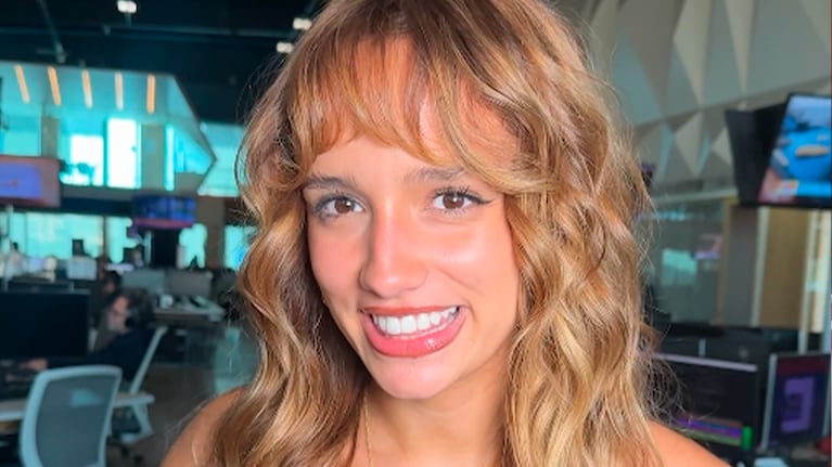 Agostina Nisi. Foto: captura de video de Ciudad Magazine