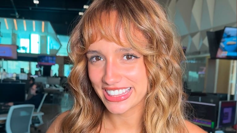 Agostina Nisi. Foto: captura de video de Ciudad Magazine