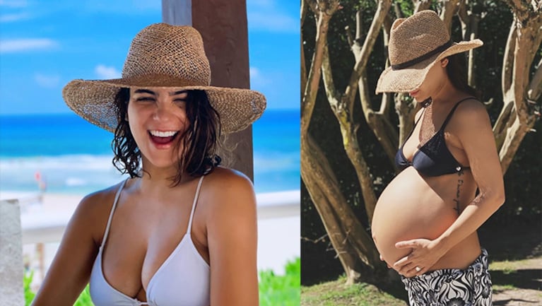 Agus está por convertirse en mamá por tercera vez.