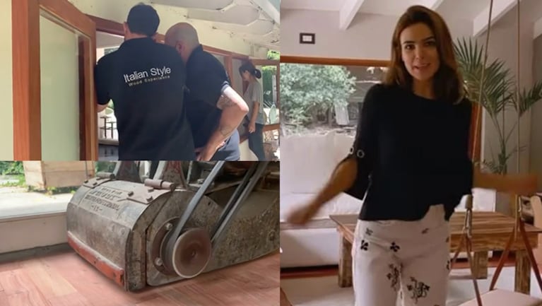 Agus resignificó uno de los espacios de su casa.
