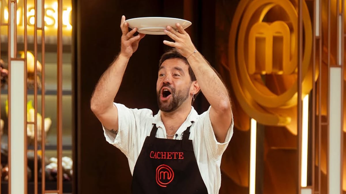 Agustín "Cachete" Sierra en MasterChef Celebrity
