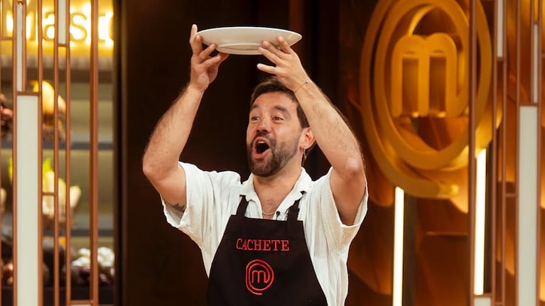 Agustín "Cachete" Sierra en MasterChef Celebrity