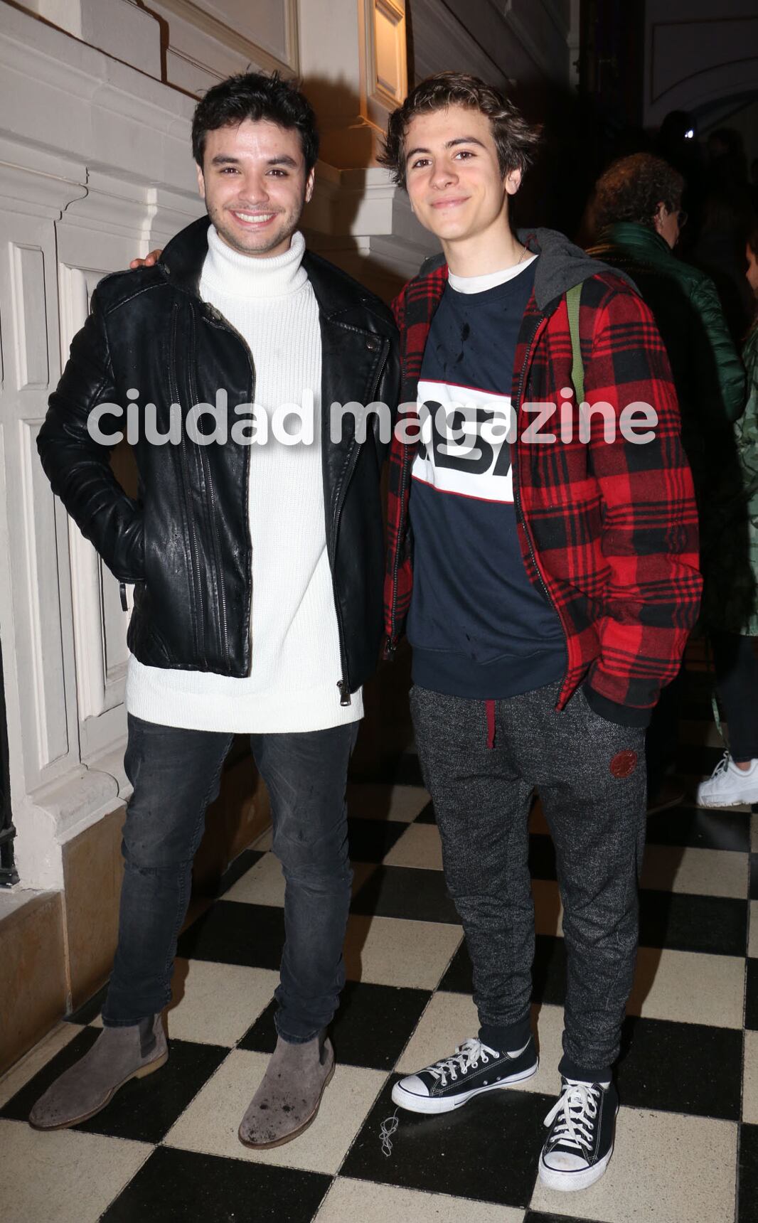 Agustín Casanova en el debut como cantante solista de Fernando Dente. (Foto: Movilpress)