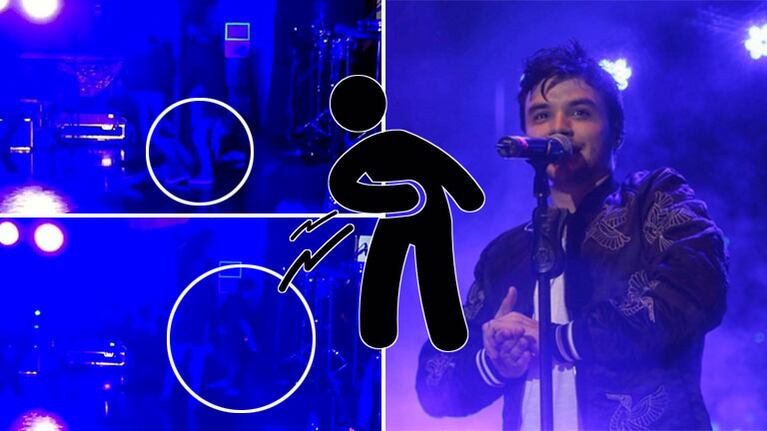 Agustín Casanova y habló tras su insólita caída en pleno escenario. (Foto: Instagram)