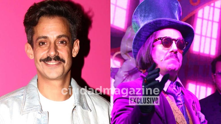 Agustín "Rada" Aristarán es Willy Wonka en Charlie y la Fábrica de Chocolates (Foto: Movilpress)