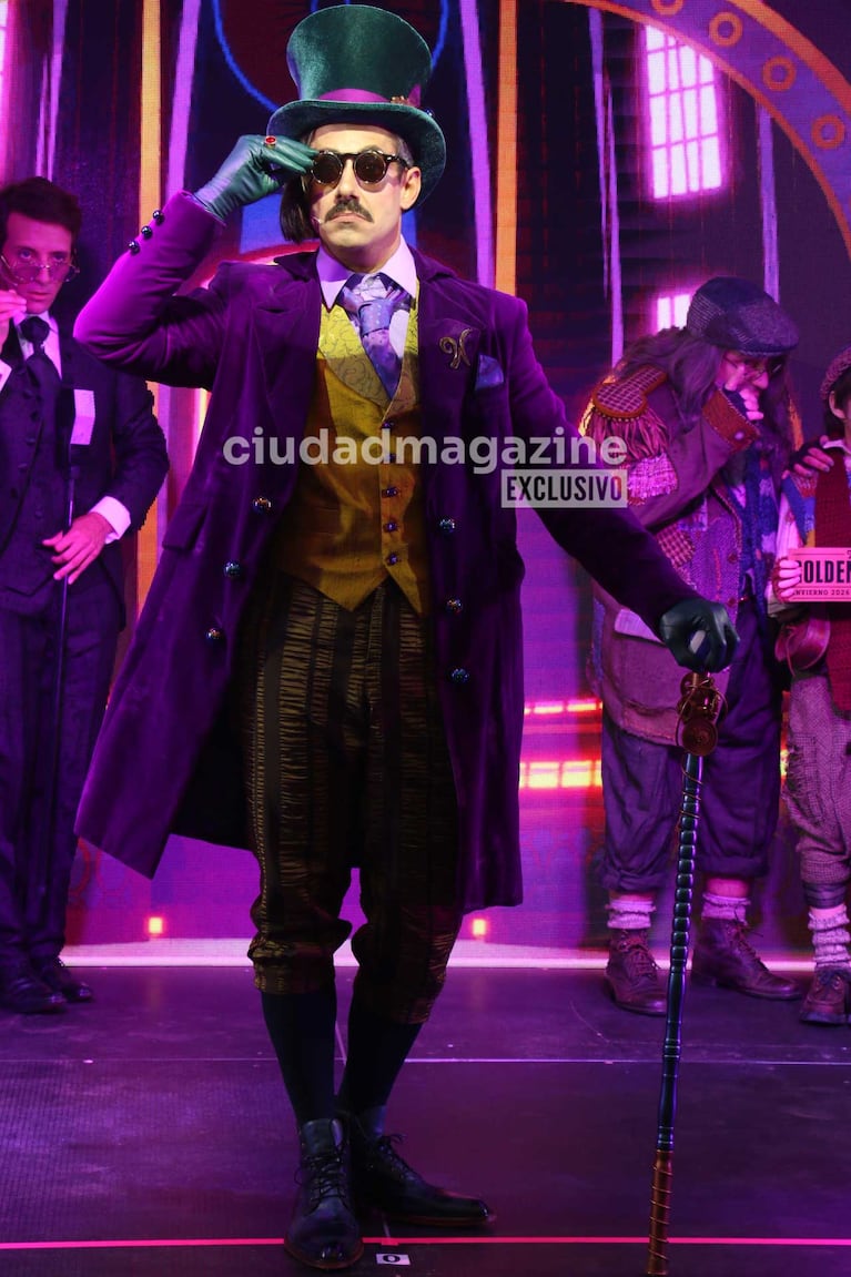 Agustín "Rada" Aristarán es Willy Wonka en Charlie y la Fábrica de Chocolates (Foto: Movilpress)