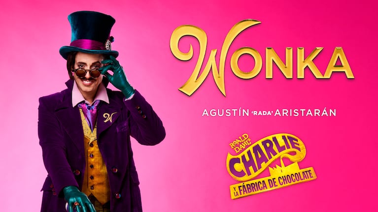 Agustín “Rada” Aristarán será Willy Wonka en Charlie y la Fábrica de Chocolate - El Show. (Foto: Soy Prensa)