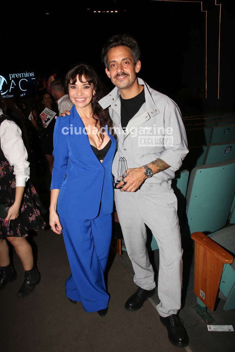 Agustín "Rada" Aristarán y Fernanda Metilli (Foto: Movilpress)