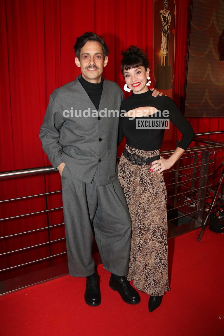 Agustín "Rada" Aristarán y Fernanda Metilli (Foto: Movilpress)