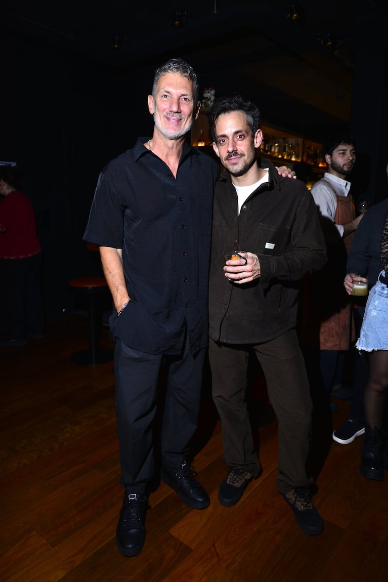 Agustín “Rada” Aristarán y Leo Mateu