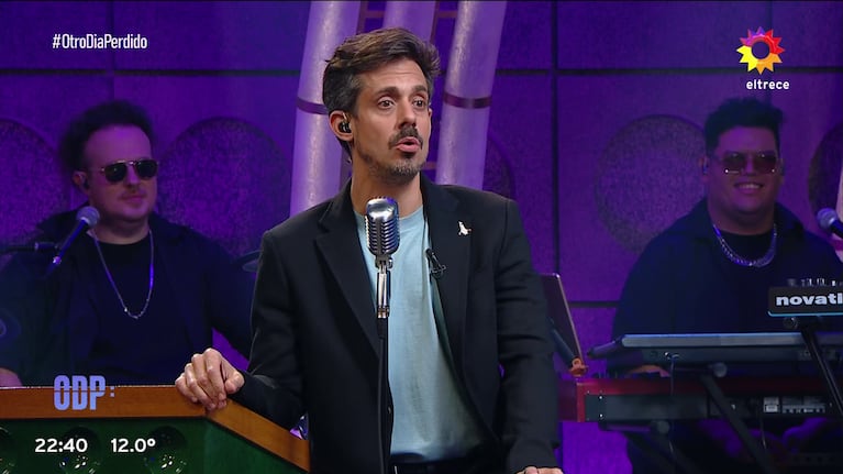Agustín "Soy Rada" en Otro Día Pedido (Foto: captura de eltrece).