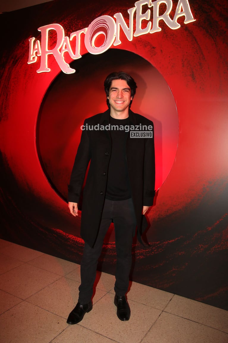 Agustín Sullivan en el estreno de La Ratonera (Foto: Movilpress).