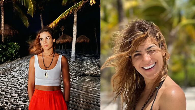 Agustina Cherri compartió el álbum de fotos de sus vacaciones.