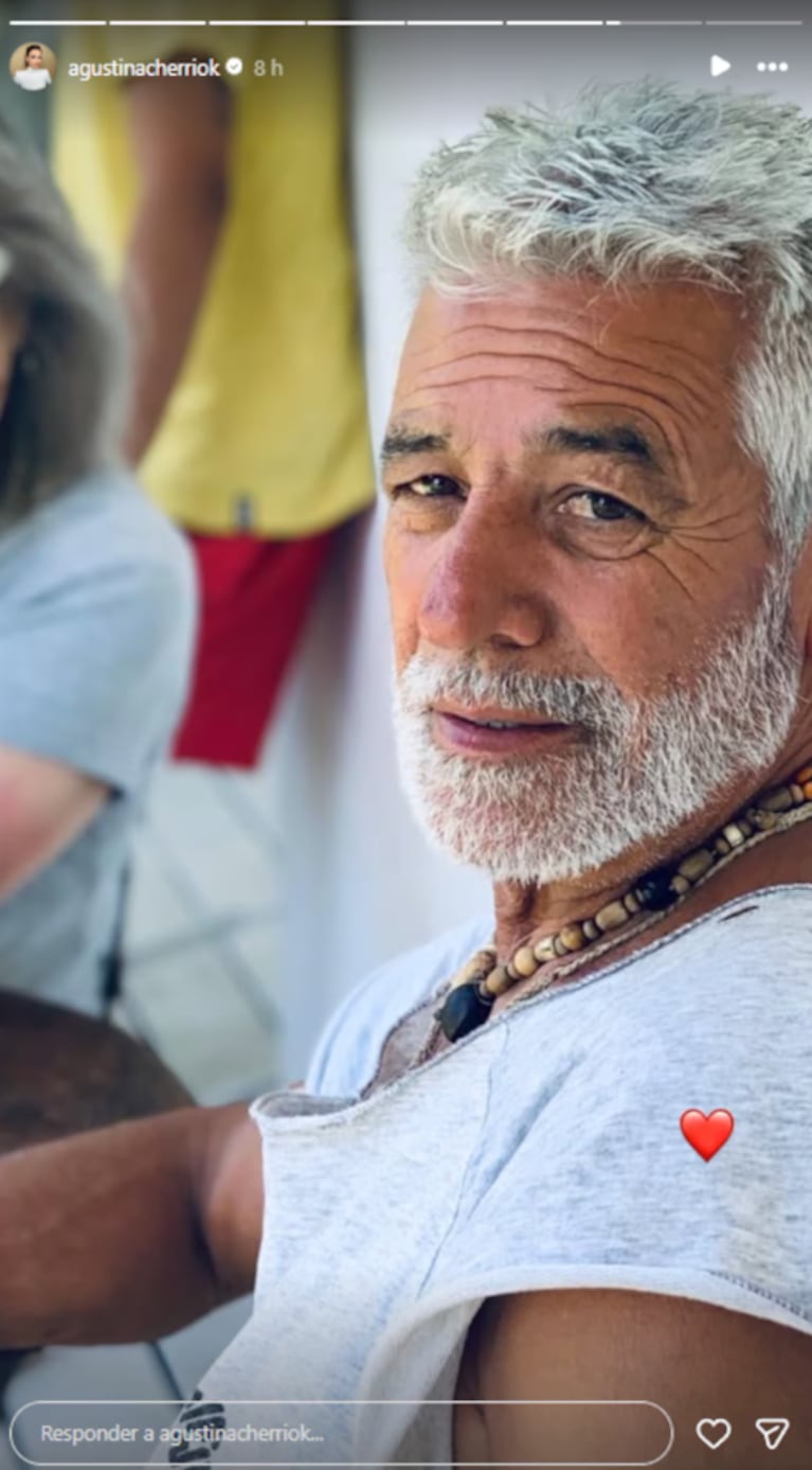 Agustina Cherri compartió fotos de su papá y sorprendió a sus seguidores: “Pensamos que era Ova Sabatini” | Créditos: Instagram @agustinacherriok