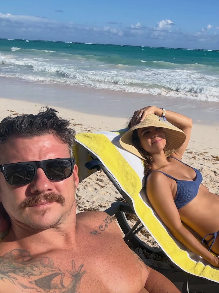 Agustina Cherri cumplió 43 años y los celebró en Punta Cana