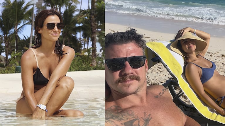 Agustina Cherri cumplió 43 años y los celebró en Punta Cana