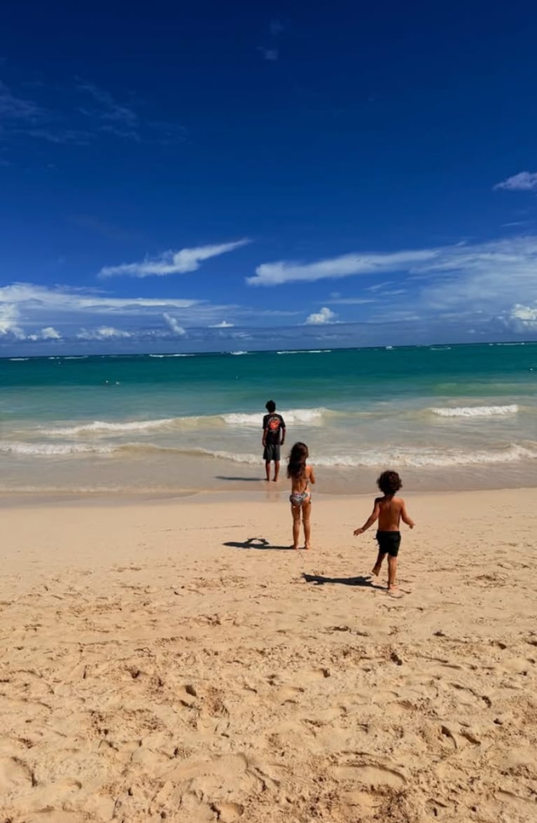 Agustina Cherri cumplió 43 años y los celebró en Punta Cana