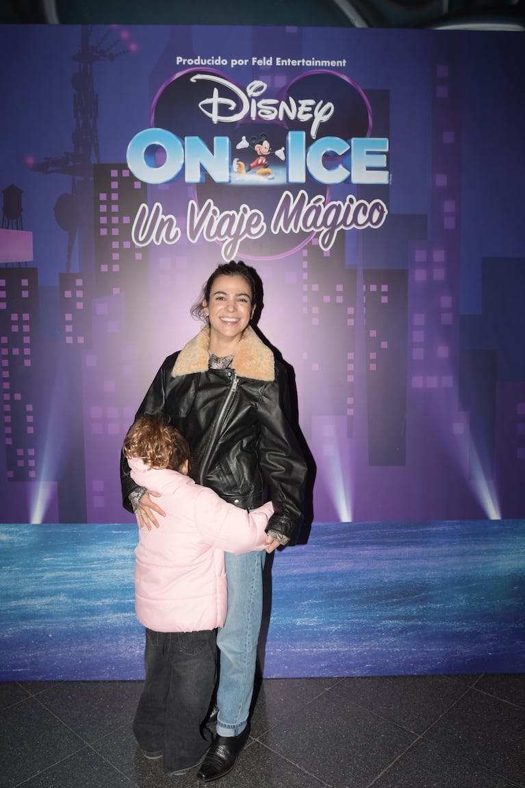Agustina Cherri en el estreno de Disney On Ice (Foto: Prensa).