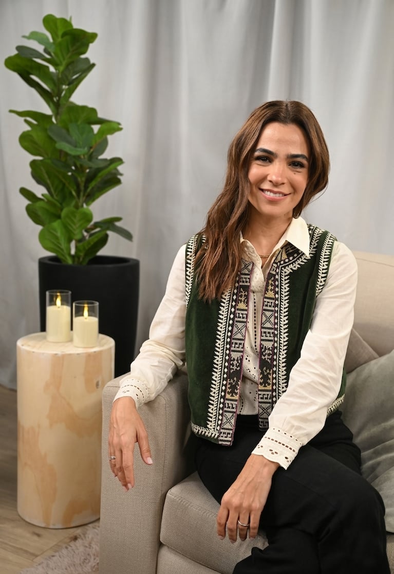 Agustina Cherri en el programa de Pampita
