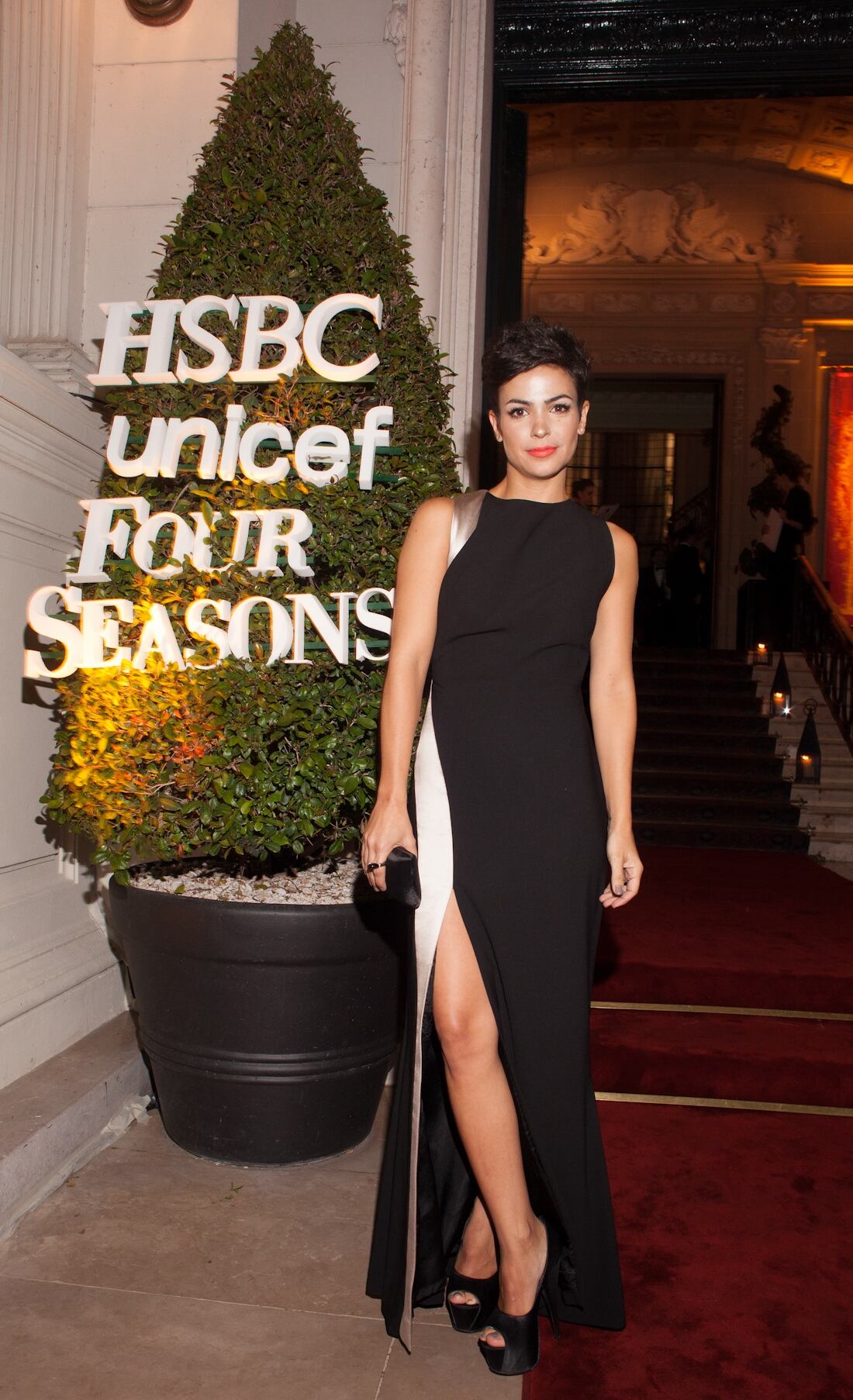 Agustina Cherri en la Gala de HSBC y Four Seasons a beneficio de Unicef. (Foto: Grupo Mass)