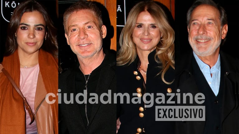 Agustina Cherri, Flavia Palmiero y más famosos en el festejo del fin del rodaje de la comedia de Adrián Suar y Guillermo Francella (Fotos: Movilpress).