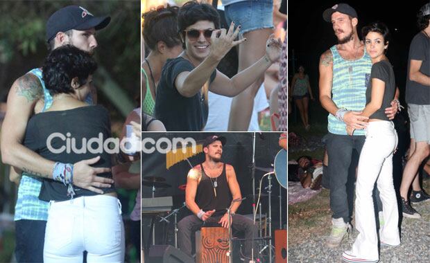 Agustina Cherri fue al recital de su novio, Tomás Vera (Foto: Movilpress)