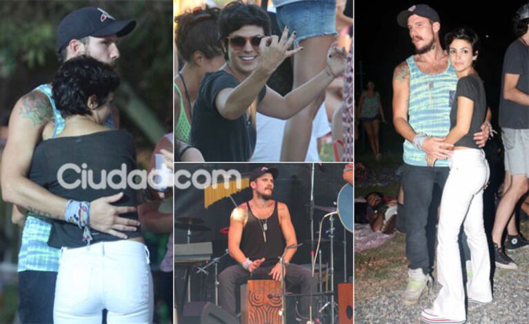 Agustina Cherri fue al recital de su novio, Tomás Vera (Foto: Movilpress)