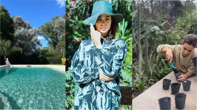 Agustina Cherri mostró su increíble casa en Pilar: la compró a los 15 años y tiene pileta y huerta. Crédito: Instagram