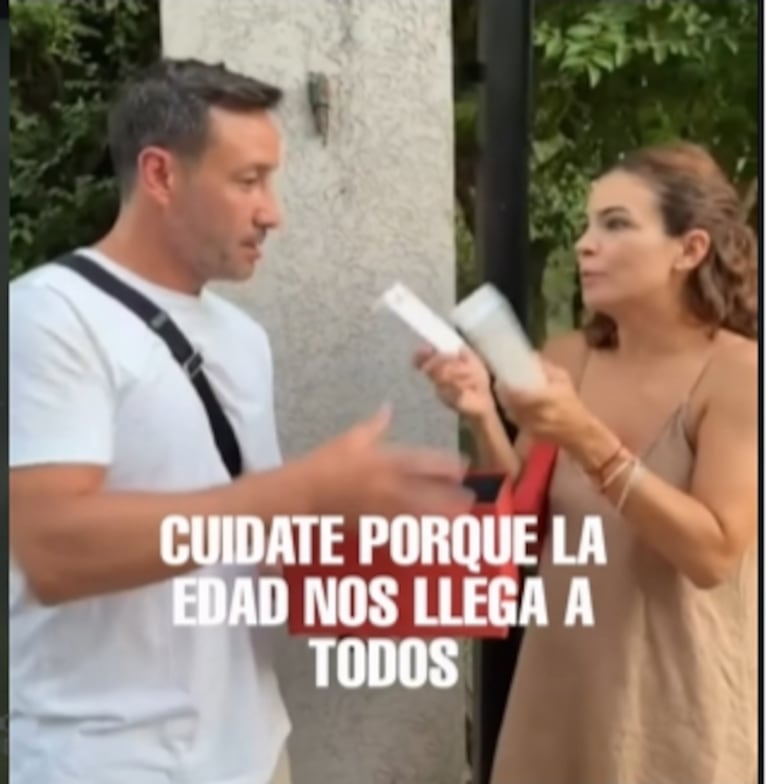 Agustina Cherri y Luciano Pereyra