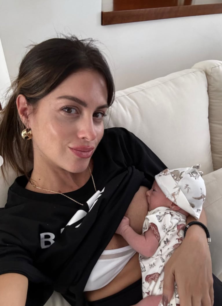 Agustina compartió cómo es su nueva rutina signada por la maternidad.