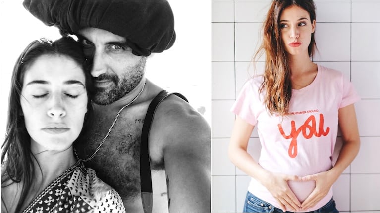 Agustina Córdova espera a su primer hijo junto a Martín Bustamante (Fotos: Instagram)