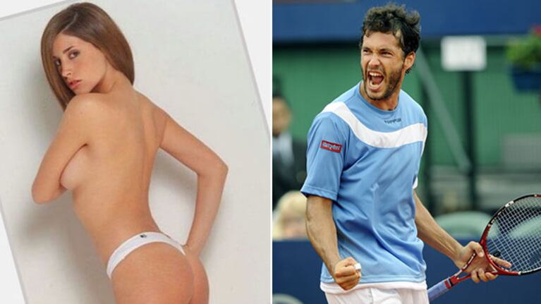 Agustina Córdova y Chucho Acasuso, separados. (Fotos: Web)