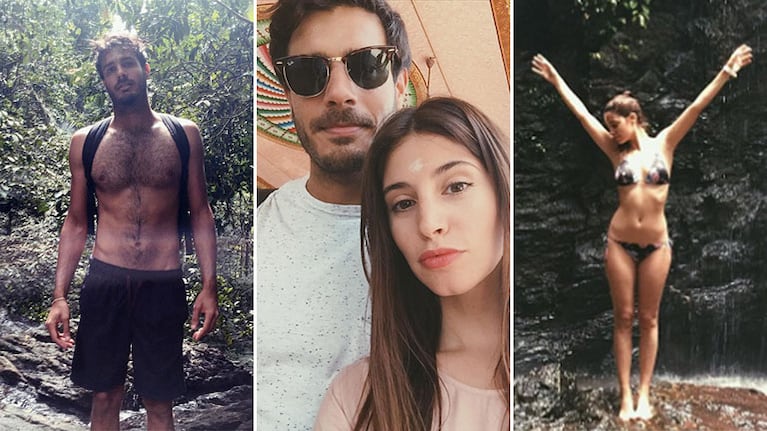 Agustina Córdova y su  novio John recorrieron templos y lugares sagrados del sudeste asiático. Foto: Instagram