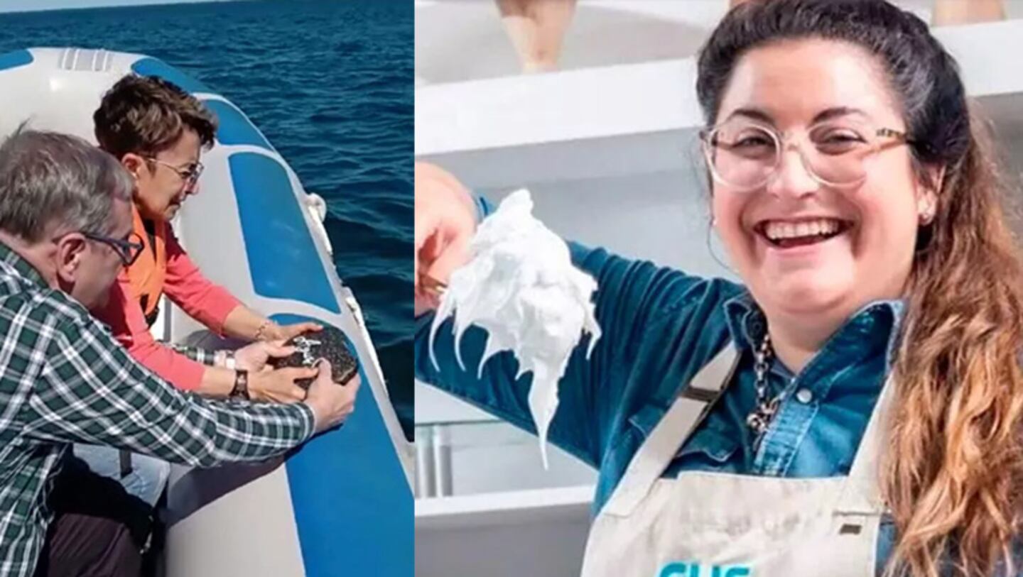 Agustina Fontenla, de Bake Off, fue homenajeada por su mamá y su papá.