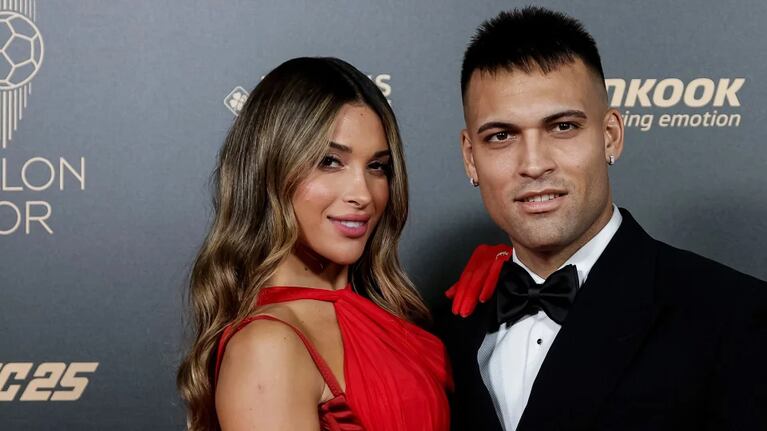 Agustina Gandolfo y Lautaro Martínez