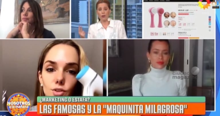 Agustina Kämpfer mostró cuánto cuesta la polémica 'maquinita' en mercado exterior: "Salen 1700 pesos"