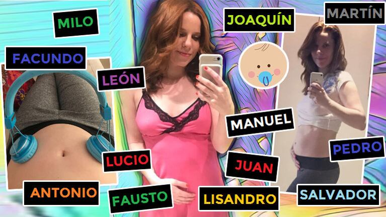 Agustina Kämpfer reveló el nombre de su bebé en camino (Foto: Instagram y web)