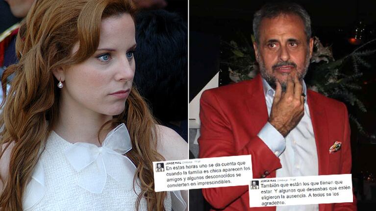 Agustina Kämpfer, tras los picantes tweets de Rial sobre su ausencia en la operación de su hija. (Fotos: Web)