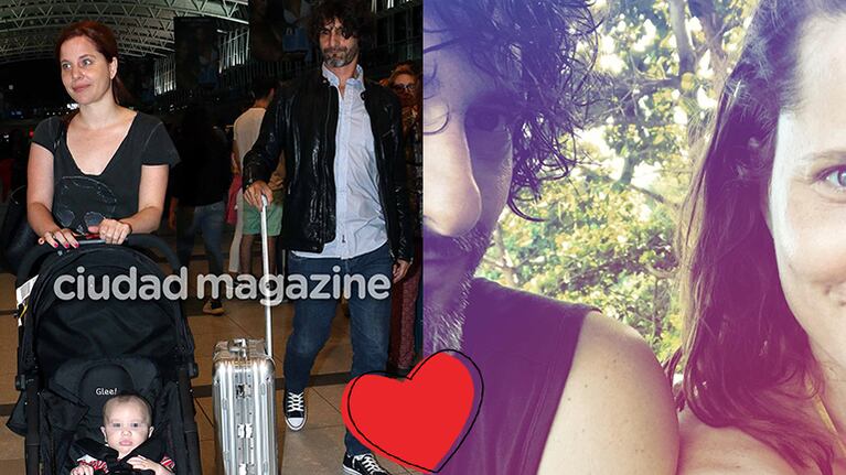 Agustina Kämpfer y su primera postal romántica con su nuevo novio desde Brasil