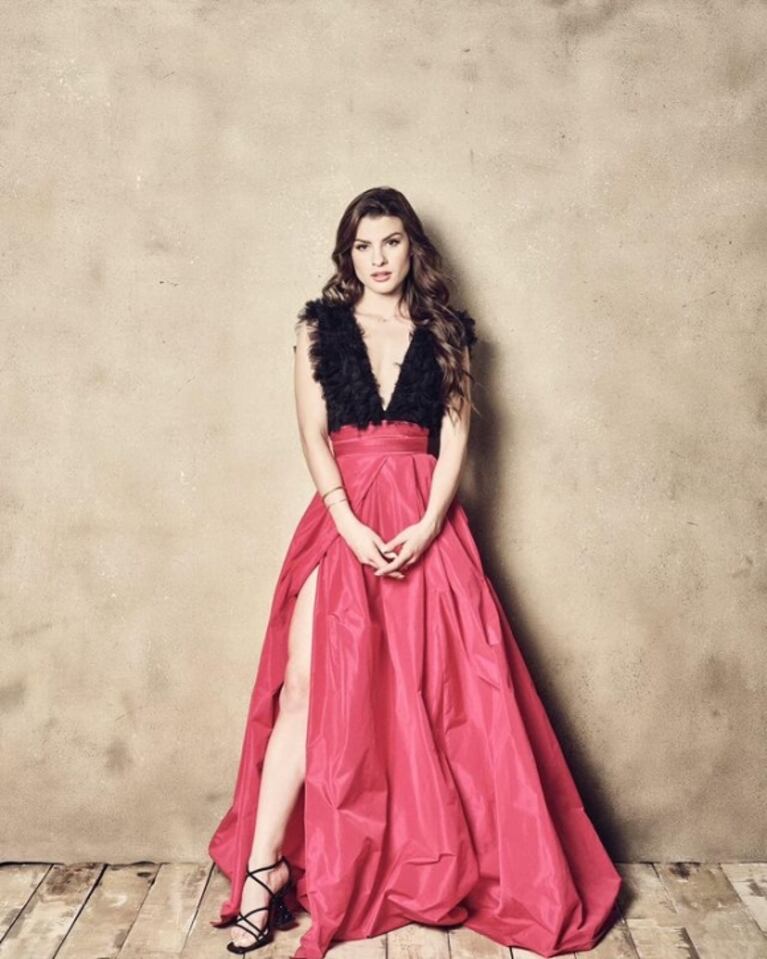 Agustina Palma brilló en la alfombra roja del Festival de Cine de Málaga: el álbum de fotos