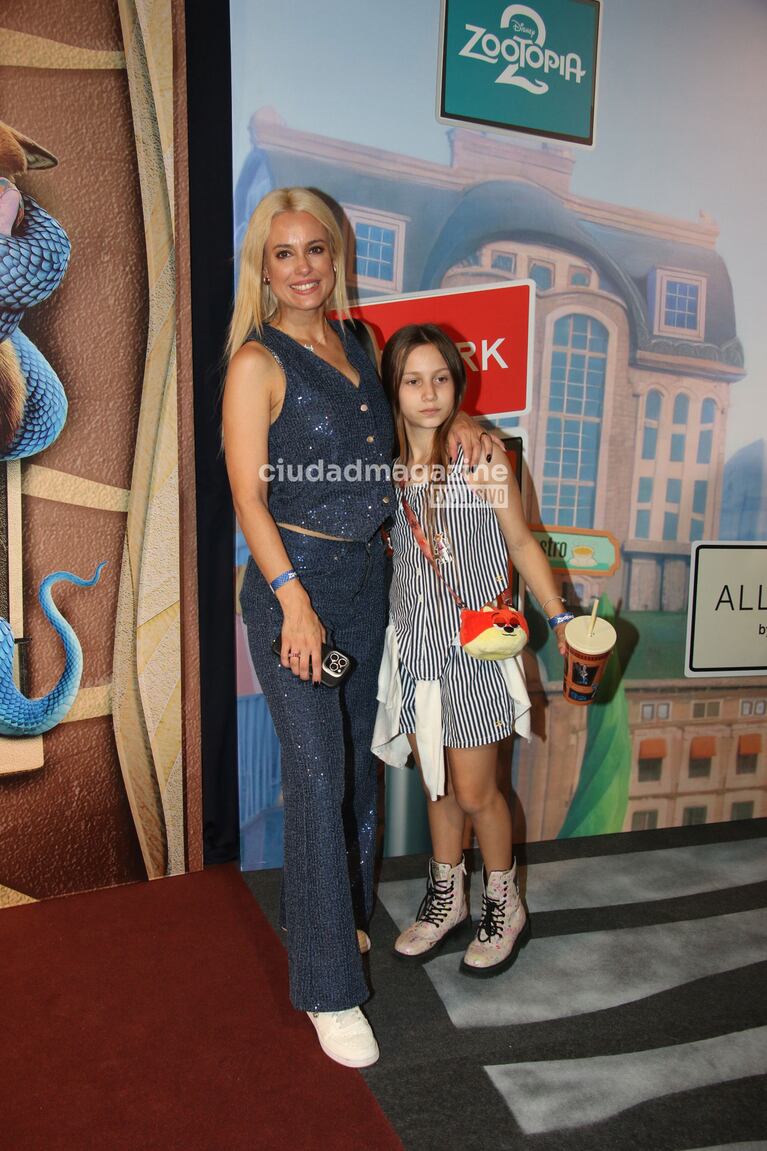 Agustina Scalise en el estreno de Zootopia (Foto: Movilpress).