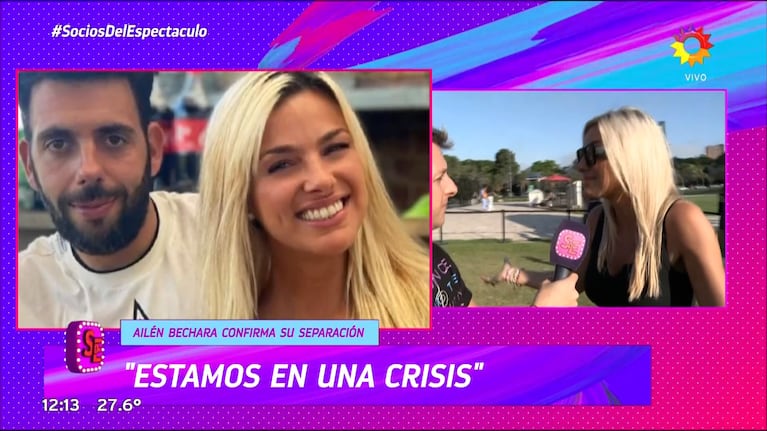 Ailén Bechara confirmó su separación de Agustín Jiménez, tras siete años de amor: ¿hubo terceros en discordia?