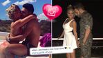 Ailén Bechara despidió el año a puro beso con su novio. (Foto: Instagram)
