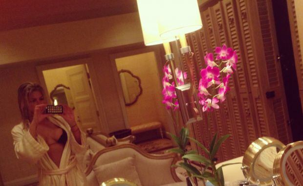 Ailén Bechara, en Las Vegas (Foto: álbum personal de Ailén Bechara).
