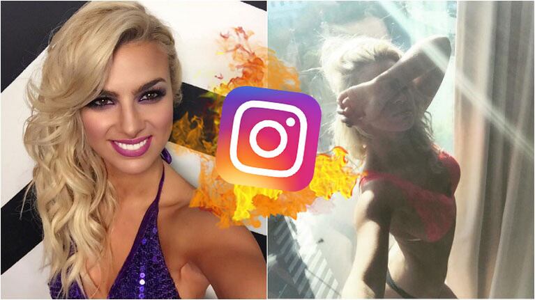 Ailén Bechara encendió Instagram con una selfie recién levantada. Foto: Instagram