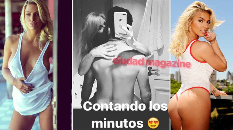 Ailén Bechara se irá a vivir a Europa con su novio, que es representante de futbolistas. (Fotos: Instagram Stories, archivo Ciudad y revista Playboy)